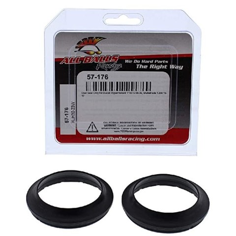 ALL BALLS USZCZELNIACZE PRZEDNIEGO ZAWIESZENIA PYŁOWE DUCATI HYPERMOTARD 1100 S 08-09, MULTISTRADA 1200 15-17 ALL BALLS USZCZELNIACZE PRZEDNIEGO ZAWIESZENIA PYŁOWE DUCATI HYPERMOTARD 1100 S 08-09, MULTISTRADA 1200 15-17