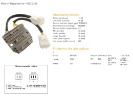 DZE REGULATOR NAPIĘCIA HONDA CBR 600RR '07-'12; XL 700V TRANSALP '08-'11 (50A) (31600-MFJ-D01)