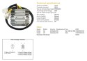 DZE REGULATOR NAPIĘCIA HONDA NX 650 DOMINATOR '95-'99; '02 (31600-MAN-621) (35A)
