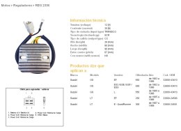 DZE REGULATOR NAPIĘCIA SUZUKI GS 550E/L '83-'86; GSX 550E '85-'87; LT 250EF QUADRUNNER '85-'87; LT 300E QUADRUNNER '87-89 (ESR11