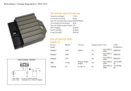 DZE REGULATOR NAPIĘCIA YAMAHA DT 50 '03-'06; MALAGUTI 50 '03-'06; MBK 50 '03-'06; DUCATI (1D4-H3598-00)