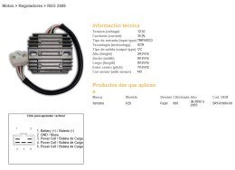 DZE REGULATOR NAPIĘCIA YAMAHA FZS 600 FAZER '02-'03 (5RT-81960-00) 35A