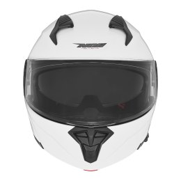 NOX KASK SZCZĘKOWY (FLIP-UP) Z BLENDĄ N968 KOLOR BIAŁY POŁYSK ROZMIAR XS