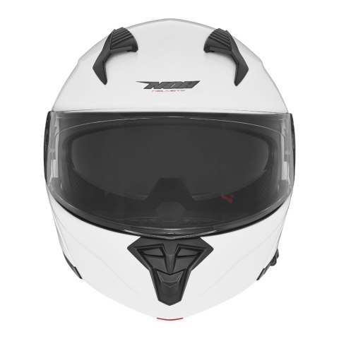 NOX KASK SZCZĘKOWY (FLIP-UP) Z BLENDĄ N968 KOLOR BIAŁY POŁYSK ROZMIAR XS NOX KASK SZCZĘKOWY (FLIP-UP) Z BLENDĄ N968 KOLOR BIAŁY POŁYSK ROZMIAR XS