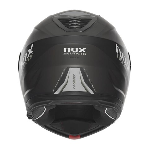NOX KASK SZCZĘKOWY (FLIP-UP) Z BLENDĄ N968 ULTRA KOLOR CZARNY/TYTANOWY MAT ROZMIAR XXL NOX KASK SZCZĘKOWY (FLIP-UP) Z BLENDĄ N968 ULTRA KOLOR CZARNY/TYTANOWY MAT ROZMIAR XXL