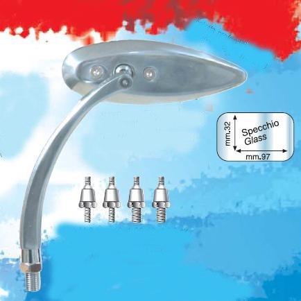 FAR LUSTERKO UNIWERSALNE (LEWE/PRAWE) ALUMINIUM POLEROWANE (KOMPLET ADAPTERÓW) FAR LUSTERKO UNIWERSALNE (LEWE/PRAWE) ALUMINIUM POLEROWANE (KOMPLET ADAPTERÓW)