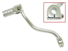 PSYCHIC DŹWIGNIA ZMIANY BIEGÓW KAWASAKI KX 60 '83-03, 80/85 '83-23, 112 '22-23, 250 '83-86, 500 87-93 ALUMINIOWA KOLOR SREBRNY -