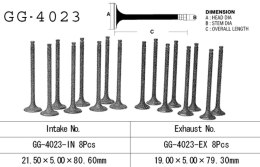 VESRAH ZAWÓR SSĄCY KAWASAKI GPX 600 R '89-99, GPZ 600R '85-90, ZL 600 '86-97' (OEM: 12004-1064,12004-1075) (1SZT.) (MADE IN JAPA