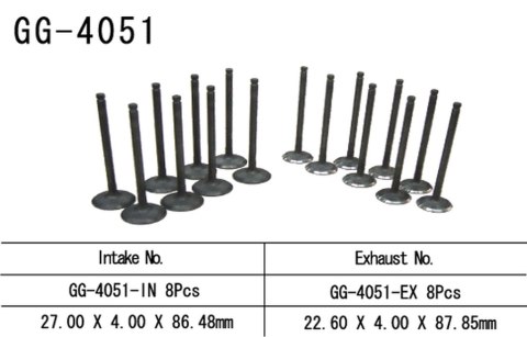 VESRAH ZAWÓR SSĄCY KAWASAKI ZX6R 03-04, ZX 6RR 03(OEM: 12004-1163) (1SZT.) (MADE IN JAPAN) VESRAH ZAWÓR SSĄCY KAWASAKI ZX6R 03-04, ZX 6RR 03(OEM: 12004-1163) (1SZT.) (MADE IN JAPAN)
