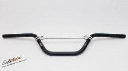 ACCEL KIEROWNICA ALUMINIOWA Z POPRZECZKĄ (22,2MM) MX WZÓR YAMAHA YZ WYSOKA KOLOR CZARNY (SZER. 803MM, WYS. 92MM)