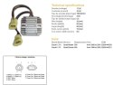 DZE REGULATOR NAPIĘCIA SUZUKI LT-A QUAD MASTER 500 '00-'01; LT-F 500 QUAD RUNNER '98-'02 (OEM 32800-44D20) (OEM 32800-44D21)