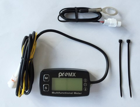 PROMX LICZNIK MOTOGODZIN INDUKCYJNY Z OBROTOMIERZEM I WSKAŻNIKIEM TEMPERATURY SILNIKA WODOODPORNY PR11 (EL) PROMX LICZNIK MOTOGODZIN INDUKCYJNY Z OBROTOMIERZEM I WSKAŻNIKIEM TEMPERATURY SILNIKA WODOODPORNY PR11 (EL)