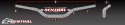 RENTHAL KIEROWNICA (36MM) MX FATBAR 36 HANDLEBAR BLACK RC/HONDA CRF, KAWASAKI KX/KXF KOLOR CZARNY Z GĄBKA