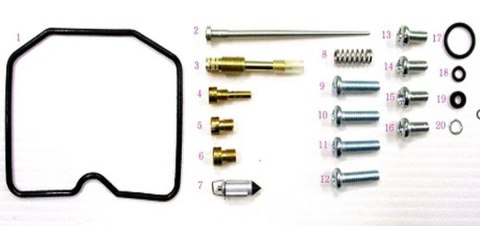 BEARING WORX ZESTAW NAPRAWCZY GAŹNIKA SUZUKI LT-A/LT-F 400 EIGER '02-'07 (26-1090) BEARING WORX ZESTAW NAPRAWCZY GAŹNIKA SUZUKI LT-A/LT-F 400 EIGER '02-'07 (26-1090)