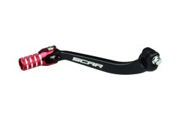 SCAR RACING DŹWIGNIA ZMIANY BIEGÓW SUZUKI RMZ 250 '08-'25 KOLOR CZARNY/CZERWONY