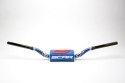 SCAR RACING KIEROWNICA 28,6MM MODEL YAMAHA YZ/YZF KOLOR NIEBIESKI/CZARNY GĄBKA KOLOR NIEBIESKI/CZARNY/BIAŁY