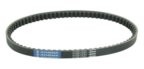 ATHENA PASEK NAPĘDOWY (16,5x8.1x751) APRILIA SR 50LC, BENELLI, MALAGUTI F12/F15, MBK BOOSTER 50, YAMAHA BWS '97-'16, JOG '02-'11 ATHENA PASEK NAPĘDOWY (16,5x8.1x751) APRILIA SR 50LC, BENELLI, MALAGUTI F12/F15, MBK BOOSTER 50, YAMAHA BWS '97-'16, JOG '02-'11