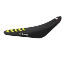 BLACKBIRD POKROWIEC / POSZYCIE NA SIEDZENIE HUSQVARNA FC/TC '14-'15, TE/FE '14-'16 DOUBLE GRIP 3 KOLOR CZARNY ŻÓŁTY
