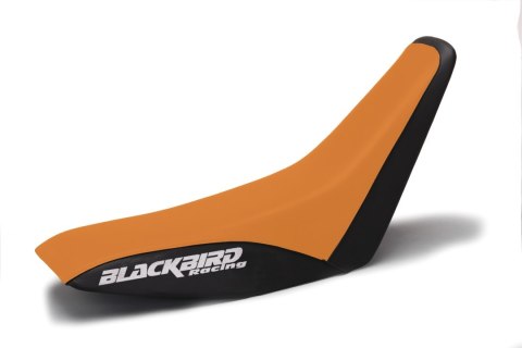 BLACKBIRD POKROWIEC / POSZYCIE NA SIEDZENIE KTM 2T '93-'97 (2 STROKE ALL MODELS) KOLOR POMARAŃCZOWY CZARNY