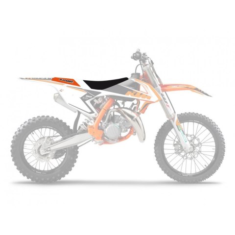 BLACKBIRD POKROWIEC / POSZYCIE NA SIEDZENIE KTM SX 85 '18-'23 DREAM 4 KOLOR CZARNY POMARAŃCZOWY BIAŁY BLACKBIRD POKROWIEC / POSZYCIE NA SIEDZENIE KTM SX 85 '18-'23 DREAM 4 KOLOR CZARNY POMARAŃCZOWY BIAŁY