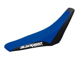 BLACKBIRD POKROWIEC / POSZYCIE NA SIEDZENIE YAMAHA TT 600S '95-'05 TRADITIONAL LOGO YAMAHA KOLOR CZARNY NIEBIESKI