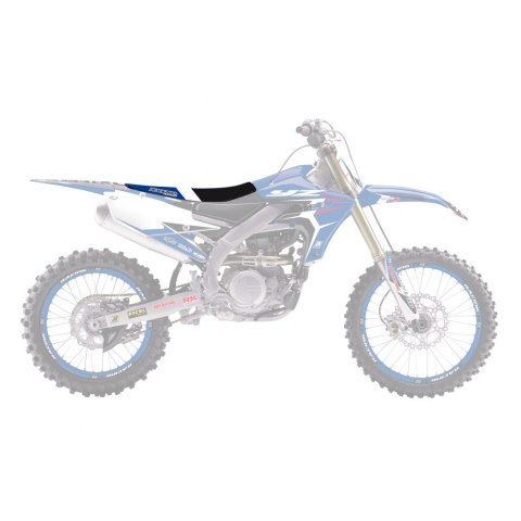 BLACKBIRD POKROWIEC / POSZYCIE NA SIEDZENIE YAMAHA YZ 250F '19-'22, YZ 450F '18-'19 DREAM 4 KOLOR CZARNY NIEBIESKI BIAŁY BLACKBIRD POKROWIEC / POSZYCIE NA SIEDZENIE YAMAHA YZ 250F '19-'22, YZ 450F '18-'19 DREAM 4 KOLOR CZARNY NIEBIESKI BIAŁY