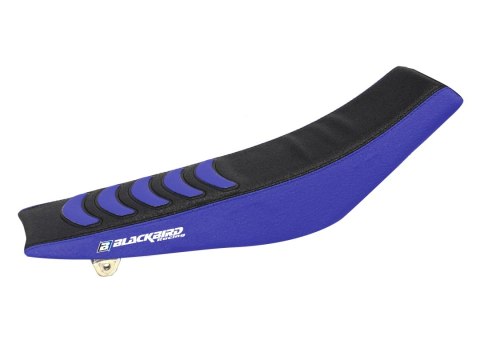 BLACKBIRD POKROWIEC / POSZYCIE NA SIEDZENIE YAMAHA YZ 85 '02-'21 DOUBLE GRIP KOLOR CZARNY NIEBIESKI BLACKBIRD POKROWIEC / POSZYCIE NA SIEDZENIE YAMAHA YZ 85 '02-'21 DOUBLE GRIP KOLOR CZARNY NIEBIESKI