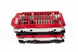 FM-PARTS OSŁONY CHŁODNICY (KRATKI) ALUMINIUM BETA '20-'23 KOLOR CZARNY