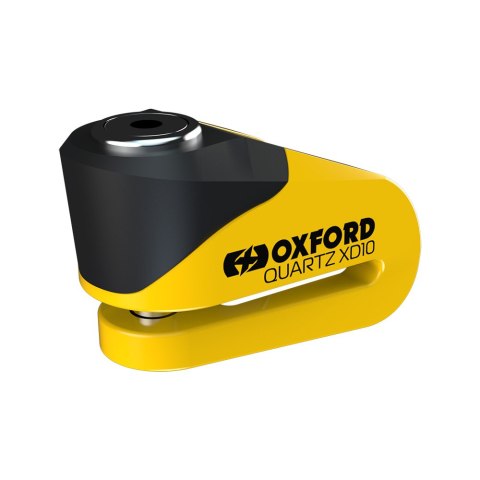 OXFORD BLOKADA TARCZY HAMULCOWEJ QUARTZ XD10 TRZPIEŃ 10MM, KOLOR ŻÓŁTY/CZARNY (STARY KOD: LK267) OXFORD BLOKADA TARCZY HAMULCOWEJ QUARTZ XD10 TRZPIEŃ 10MM, KOLOR ŻÓŁTY/CZARNY (STARY KOD: LK267)