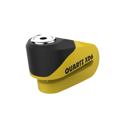 OXFORD BLOKADA TARCZY HAMULCOWEJ QUARTZ XD6 TRZPIEŃ 6MM, KOLOR ŻÓŁTY/CZARNY (STARY KOD: LK265) OXFORD BLOKADA TARCZY HAMULCOWEJ QUARTZ XD6 TRZPIEŃ 6MM, KOLOR ŻÓŁTY/CZARNY (STARY KOD: LK265)