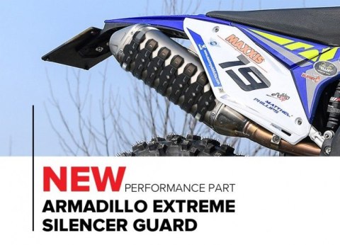 POLISPORT OSŁONA TŁUMIKA UNIWERSALNA ARMADILLO EXTREM SILENCER GUARD KOLOR CZARNY POLISPORT OSŁONA TŁUMIKA UNIWERSALNA ARMADILLO EXTREM SILENCER GUARD KOLOR CZARNY