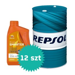 PROMOCJA REPSOL OLEJ SILNIKOWY 4T SMARTER SPORT 10W40 BECZKA 60L, MA2 PÓŁSYNTETYCZNY+ 24SZT OLEJU REPSOL SMARTER SPORT 4T 10W-40