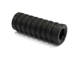 PSYCHIC GUMA DŹWIGNI ZMIANY BIEGÓW (WEWN. 12MM, ZEWN. 24MM, DŁ. 64,5MM) KOLOR CZARNY