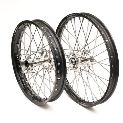 REX WHEELS KOMPLETNE KOŁO PRZEDNIE 21 CALI REX 21-1,60 CZARNA FELGA/SREBRNA PIASTA 22MM DO KTM, HUSQVARNA SX, SX-F, EXC, TC,TE, REX WHEELS KOMPLETNE KOŁO PRZEDNIE 21 CALI REX 21-1,60 CZARNA FELGA/SREBRNA PIASTA 22MM DO KTM, HUSQVARNA SX, SX-F, EXC, TC,TE,