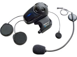 SENA INTERKOM MOTOCYKLOWY SMH10 BLUETOOTH 3.0 DO 900M Z UNIWERSALNYM ZESTAWEM MIKROFONÓW ( 1 ZESTAW ) (EL)