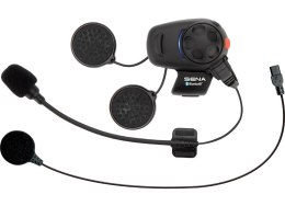 SENA INTERKOM MOTOCYKLOWY SMH5 BLUETOOTH 3.0 DO 400M Z UNIWERSALNYM ZESTAWEM MIKROFONÓW ( 2 ZESTAWY ) (EL) - ZASTĘPUJE SMH5D-UNI