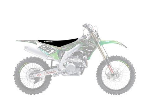 BLACKBIRD POKROWIEC / POSZYCIE NA SIEDZENIE KAWASAKI KXF 250 '21-'23, KXF 450 '19-'23 ZEBRA 2023 BLACKBIRD POKROWIEC / POSZYCIE NA SIEDZENIE KAWASAKI KXF 250 '21-'23, KXF 450 '19-'23 ZEBRA 2023