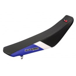 BLACKBIRD WYPRZEDAŻ POKROWIEC / POSZYCIE NA SIEDZENIE YAMAHA PW 80 '96-'19 DREAM 4 YAMAHA KOLOR CZARNY BIAŁY NIEBIESKI