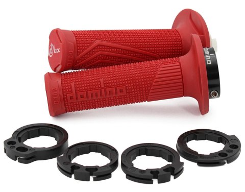 DOMINO MANETKI (GRIPY) OFF ROAD D-LOCK (Z ADAPTERAMI ROLGAZU - KTM, HUSQVARNA, GASGAS, HONDA, KAWASAKI, SUZUKI, YAMAHA) KOLOR CZ DOMINO MANETKI (GRIPY) OFF ROAD D-LOCK (Z ADAPTERAMI ROLGAZU - KTM, HUSQVARNA, GASGAS, HONDA, KAWASAKI, SUZUKI, YAMAHA) KOLOR CZ