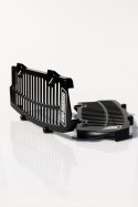 FM-PARTS OSŁONY CHŁODNICY (KRATKI) ALUMINIUM KTM/HUSQVARNA/GAS GAS '20-'25 TBI / TPI KOLOR CZARNY