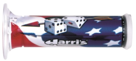 HARRI'S WYPRZEDAŻ MANETKI 01684-DU (120 MM/22 MM) BEZ OTWORU KOLOR NIEBIESKI/BIAŁY/CZERWONY HARRI'S WYPRZEDAŻ MANETKI 01684-DU (120 MM/22 MM) BEZ OTWORU KOLOR NIEBIESKI/BIAŁY/CZERWONY