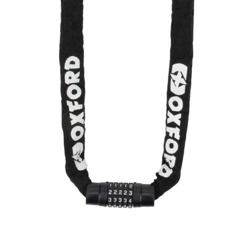 OXFORD ŁAŃCUCH ZABEZPIECZENIE ANTYKRADZIEŻOWE COMBI CHAIN 8, 8mm x 1.5m (ZAMKNIĘCIE NA SZYFR) OXFORD ŁAŃCUCH ZABEZPIECZENIE ANTYKRADZIEŻOWE COMBI CHAIN 8, 8mm x 1.5m (ZAMKNIĘCIE NA SZYFR)
