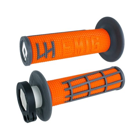 ODI MANETKI OFF ROAD EMIG 2.0 V2 LOCK-ON GRIP KOLOR POMARAŃCZOWY GRAFIT ODI MANETKI OFF ROAD EMIG 2.0 V2 LOCK-ON GRIP KOLOR POMARAŃCZOWY GRAFIT