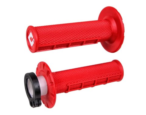ODI MANETKI OFF ROAD HALF WAFFLE MX V2 LOCK-ON GRIP KOLOR CZERWONY ODI MANETKI OFF ROAD HALF WAFFLE MX V2 LOCK-ON GRIP KOLOR CZERWONY