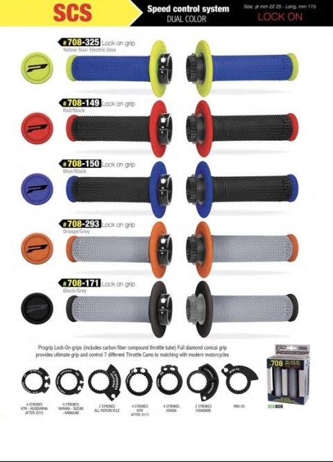 PROGRIP MANETKI PG708 OFF ROAD Z BLOKADĄ SCS LOCK-ON + 6 ADAPTERÓW ROLGAZU (22+25MM) KOLOR CZARNY CZERWONY DWUSKŁADNIKOWE (708-1 PROGRIP MANETKI PG708 OFF ROAD Z BLOKADĄ SCS LOCK-ON + 6 ADAPTERÓW ROLGAZU (22+25MM) KOLOR CZARNY CZERWONY DWUSKŁADNIKOWE (708-1