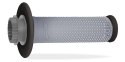 PROGRIP MANETKI PG708 OFF ROAD Z BLOKADĄ SCS LOCK-ON + 6 ADAPTERÓW ROLGAZU (22+25MM) KOLOR SZARY CZARNY DWUSKŁADNIKOWE (708-171)