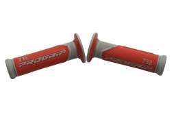 PROGRIP MANETKI PG732 ROAD (22+25MM, DŁ.125MM) KOLOR CZERWONY/SZARY (DWUSKŁADNIKOWE) (732-288)