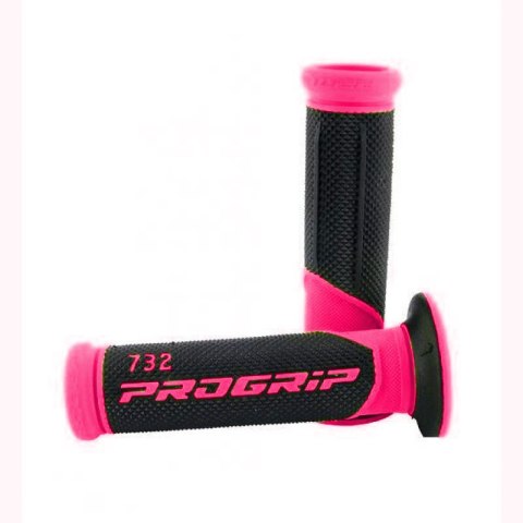 PROGRIP MANETKI PG732 ROAD (22+25MM, DŁ.125MM) KOLOR FUKSJA FLUO/CZARNY (DWUSKŁADNIKOWE) (732-297) (PG732/12) PROGRIP MANETKI PG732 ROAD (22+25MM, DŁ.125MM) KOLOR FUKSJA FLUO/CZARNY (DWUSKŁADNIKOWE) (732-297) (PG732/12)