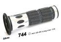 PROGRIP MANETKI PG744 SCOOTER ALU (22+25MM, DŁ.115MM) KOLOR SREBRNY (JEDNOSKŁADNIKOWE) (744-120) WYPRZEDAŻ