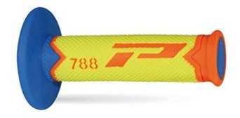 PROGRIP MANETKI PG788 OFF ROAD (22+25MM, DŁ.115MM) KOLOR POMARAŃCZOWY FLUO/ZÓŁTY FLUO/JASNY NIEBIESKI (TRÓJSKŁADNIKOWE) (788-280 PROGRIP MANETKI PG788 OFF ROAD (22+25MM, DŁ.115MM) KOLOR POMARAŃCZOWY FLUO/ZÓŁTY FLUO/JASNY NIEBIESKI (TRÓJSKŁADNIKOWE) (788-280